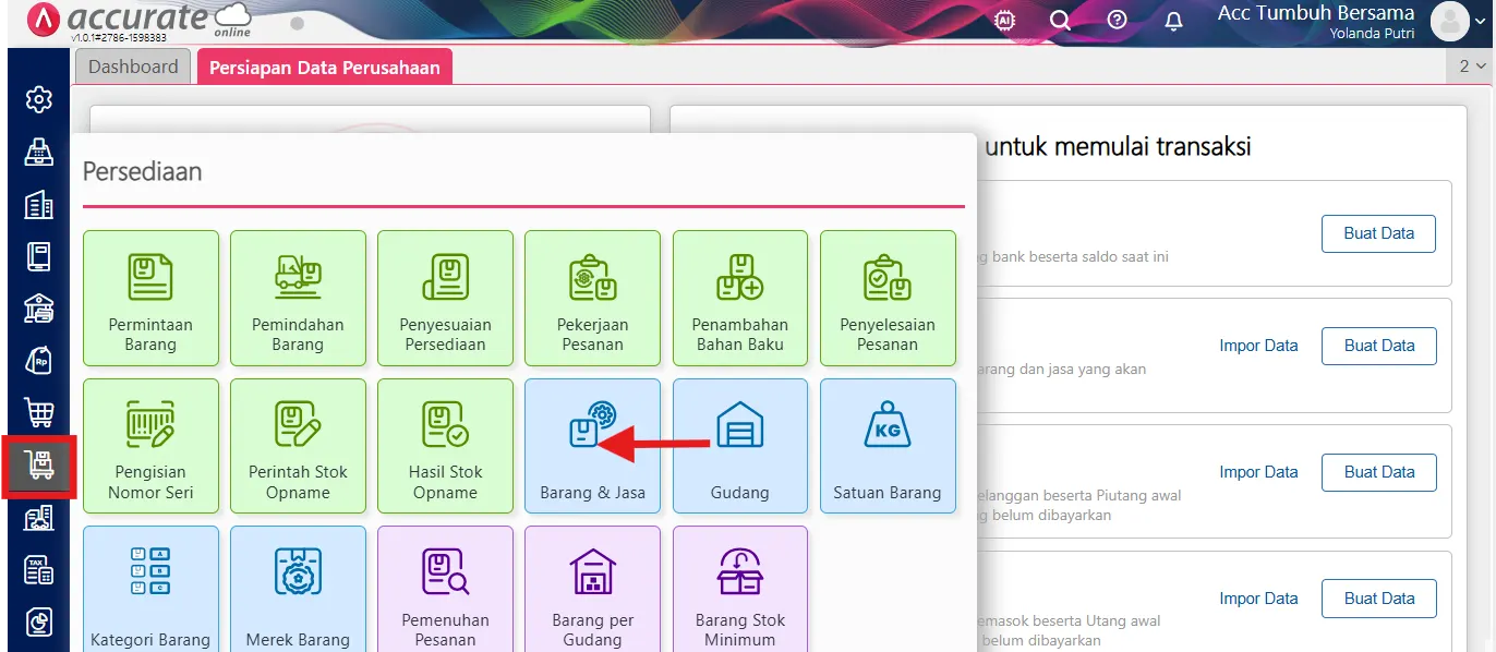mencatat transaksi konsinyasi (pihak yang menerima titipan barang)